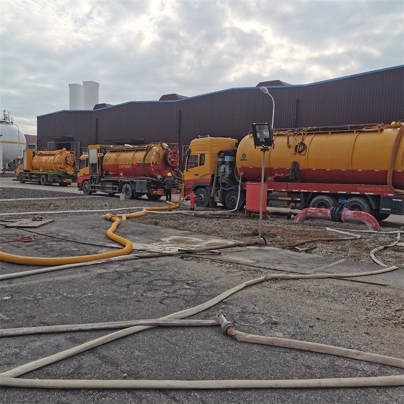 黎川污水池清理